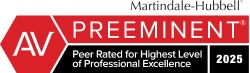 Martindale-Hubbell 2025 AV Preeminent