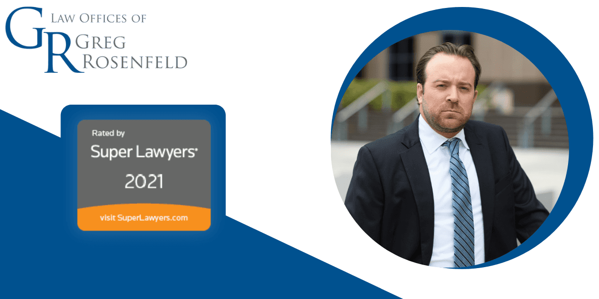 Attorney Greg Rosenfeld Selected to Super Lawyers Rising Stars for the